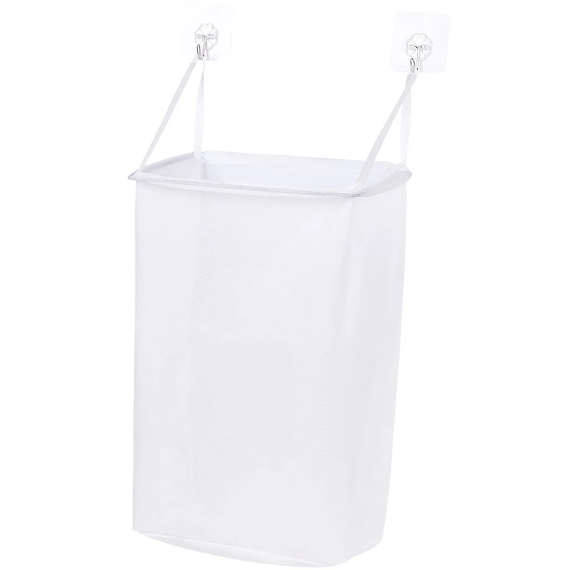 

Wall Hanging Laundry Basket Underwear Socks Storage Barrel Clothing Storage Bucket Laundry Organizer Holder Pouch Household