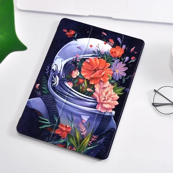 

iPad Case For iPad Pro 11 2020 Funda Funny Astronaut Soft Silicone Back Cases Protective Cover iPad 7th Generation Case Air 1 2