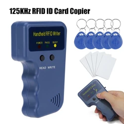 Graveur RFID portatif 125KHz, copieur, programmeur, lecteur, cloneur de carte d'identité et clé pour maison 