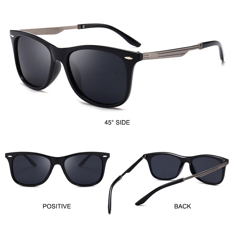 SIMPRECT поляризационные очки солнцезащитные мужские 2019 классическая мода UV400