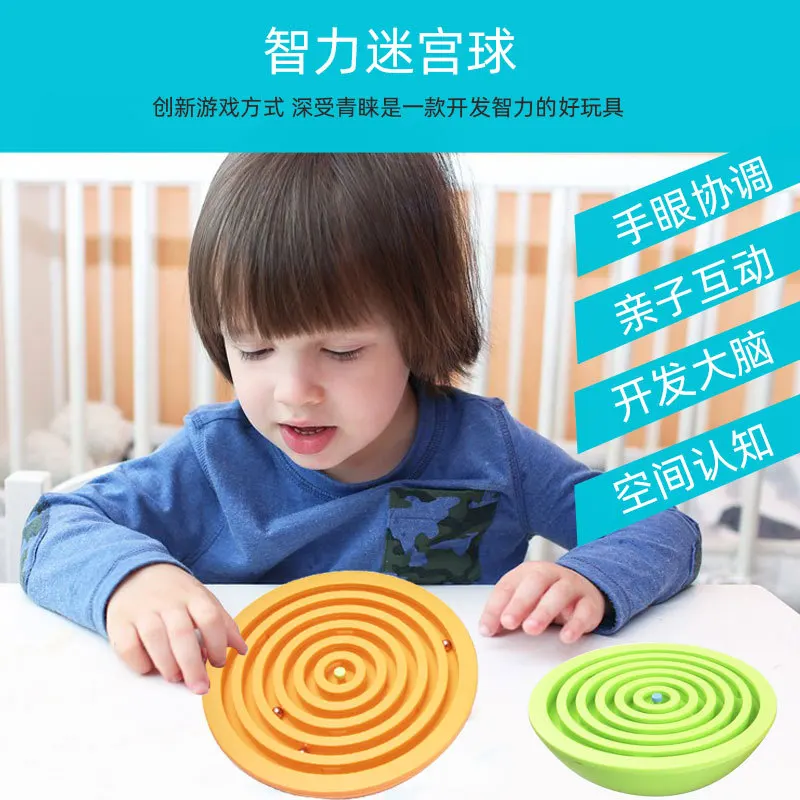 

Semi-Circular Perplexus Stereo Maze Balance Ball Bearing Checkpoints Toy Mission Toys Large Size Intelligence Ball Children Teac