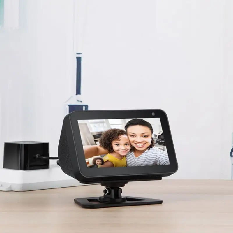 Магнитная металлическая подставка с поворотом на 360 градусов для Amazon Echo Show 5