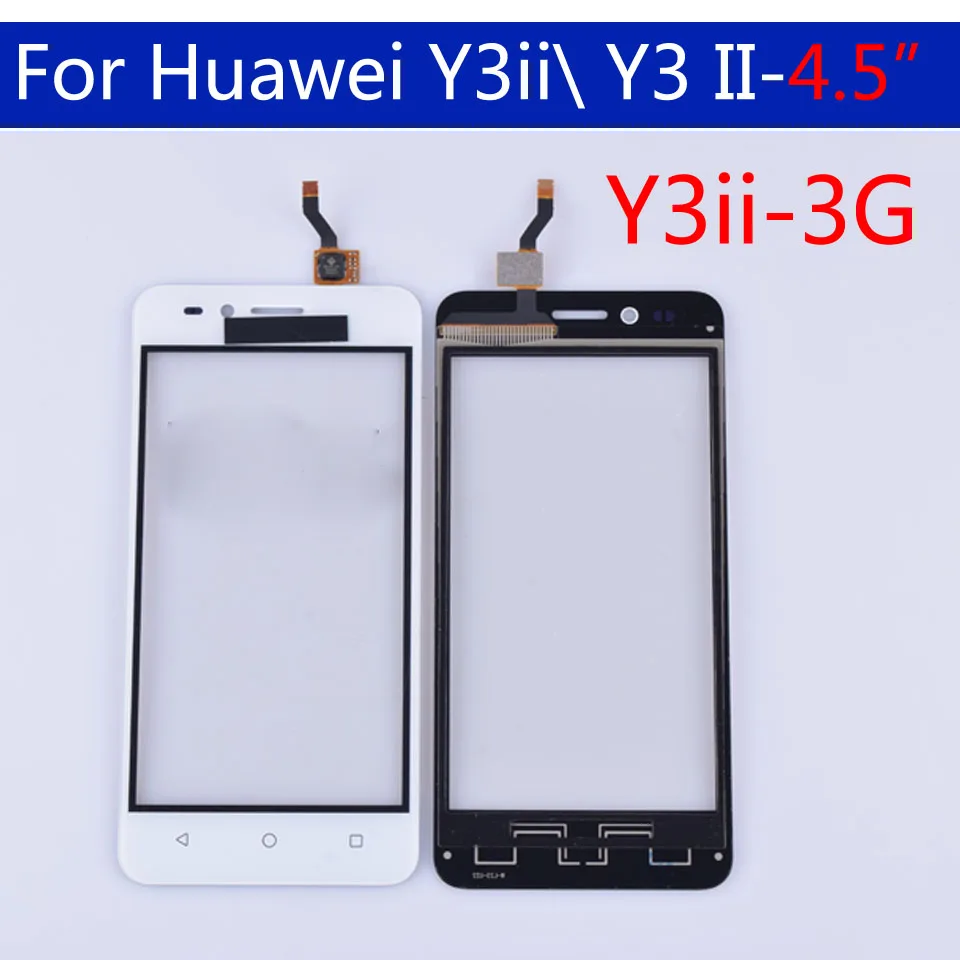 4," сенсорный экран Экран для huawei Y3ii Y3II Y3 II LUA-U03 L03 LUA-U23 LUA-L13 L21 Сенсорный экран Панель Сенсор планшета солнечные фильтры