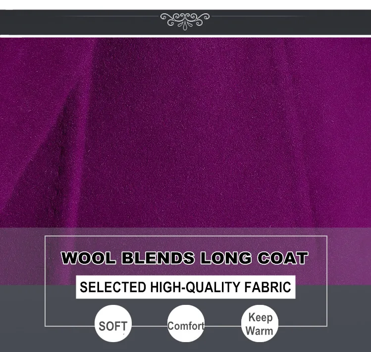 New Women Wool Blends Long Coat Autumn Winter 2021 Fashion Sashes Woolen Jacket Slim Outerwear Female New Women Wool Blends Long Coat Autumn Winter 2021 Fashion Sashes Woolen Jacket Slim Outerwear Female