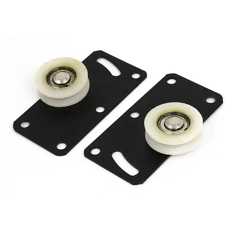 

HTHL-30 mm quest way single wheel rectangular plate sliding door roller 2 pieces