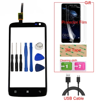 

4.7'' TouchGlass Mobile Phone Touch Screen For Lenovo S820 S 820 Touch Screen Glass Digitizer Panel Lens Sensor Tools