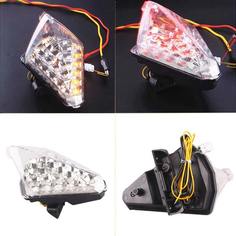 Светодиодные сигналы поворота задний свет для Yamaha YZF R1 2007 2008 стоп-сигнал