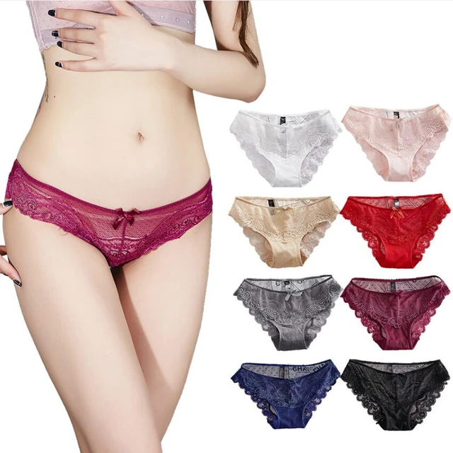 Sexy Lace Panties For Women Underwear Fashion Panty Lingerie Breathable  Hollow Out Briefs Low-Rise Panties Underwear S1557 - AliExpress
