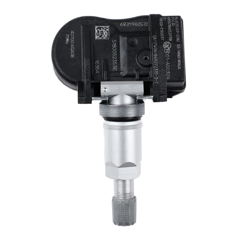 Ÿ̾ з   TPMS 4 , ֻ ǴƼ Q50 3.5L 3.7L 2014 2015 315MHz 407004GA0B 40700-4GA0B 407004GA0A