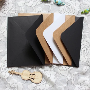 

30pcs Classical Kraft Blank Paper Envelopes Wedding Invitation Business Gift Card DIY Envelope Gift Letter Supplies 16*11cm