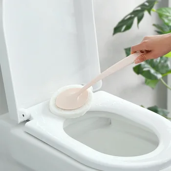 

Bathroom Long Handle Sponge Brush Wall Cleaning Brush Bathtub Sponge Brush Floor Tile Brush Sponge Scouring Cloth