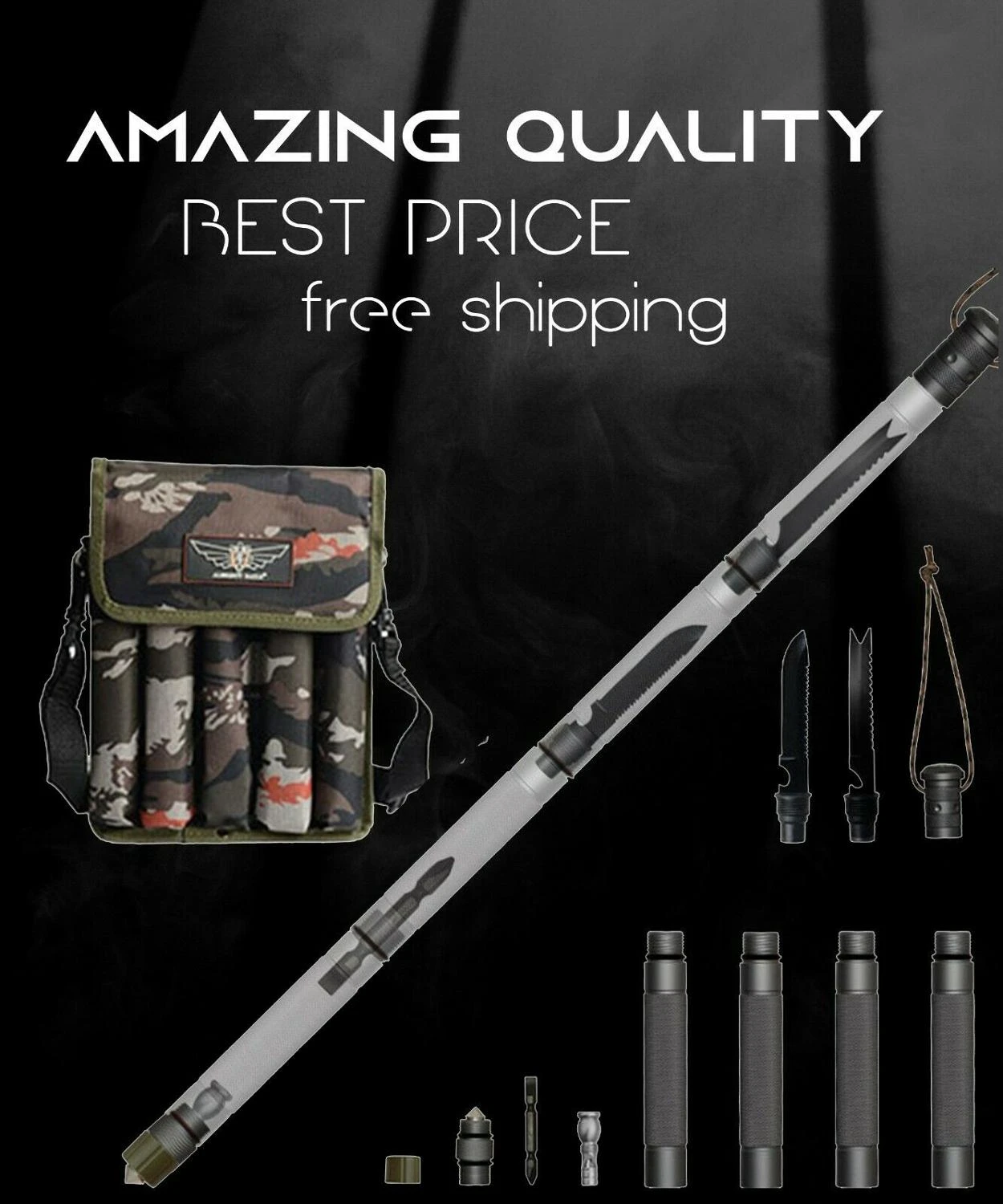 best hunting walking sticks