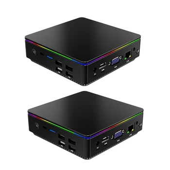 

RISE-Mini PC Windows10 4G 64G for Atom X5-Z8350 Quad Core Up to 1.92 GHz with Dual WiFi 2.4G 5G Smart Computer