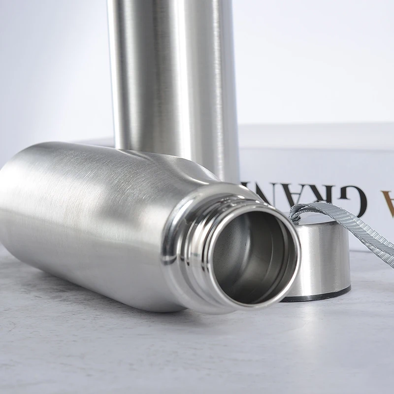 Cycling Sports Stainless Steel Water Bottle Hydro Flask Leakproof Portable Insulated Hot Cold Water Bottle Kids School 1000ml