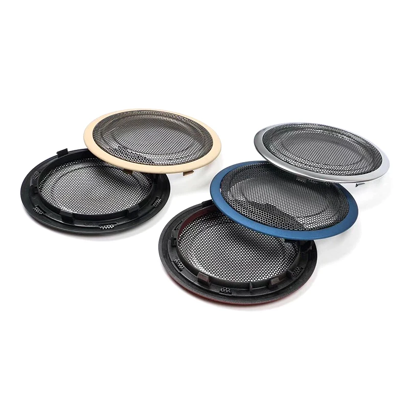 Sliver Black Blue car speakers Cover For BMW f23 f30 f31 f32 f33 f34 f35 f36 f80 f83 Front rear Door mid range Horns Case trim