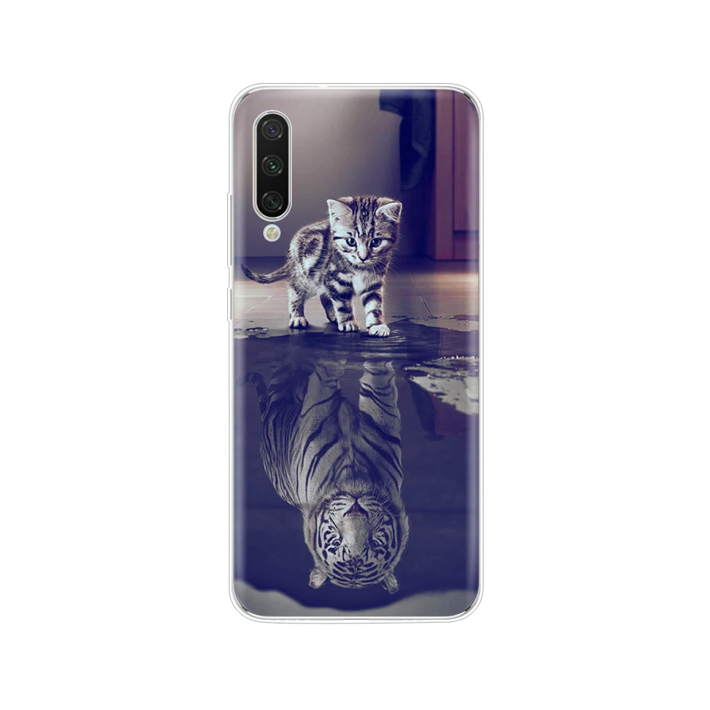 34621 Чехол для xiaomi mi 9 LITE, силиконовый чехол из ТПУ, мягкий чехол для xiaomi mi 9 lite, coque capa, fundas, кожа, противоударный чехол для телефона, милая лиса - Цвет: 34621