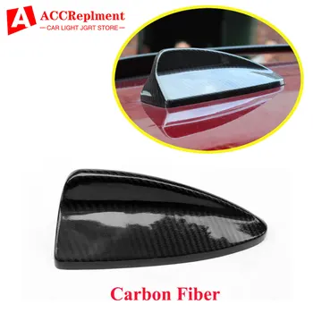 

For BMW F11 F07 X5 E70 X6 E71 X3 F25 Carbon Fiber Car Roof Aerials Shark Fin Antennas Cover Cap 2010-2013