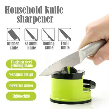 

Sharpener Kitchen Razor Blades Motorised Blade Tool Sharpen Blades with Powerful Suction Cup for Kitchen