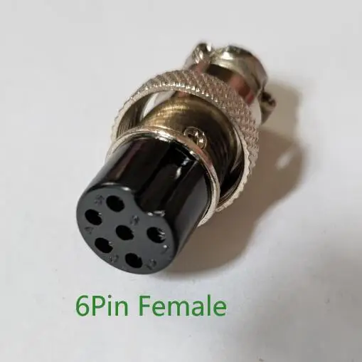 GX16-6P Female