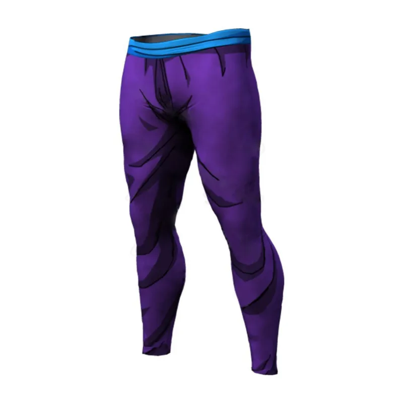 Goku 3D Printed Pattern Compression Tights Pants Men Sweat pants Skinny Legging Trousers Male Vegeta Costume Long pants men trousers