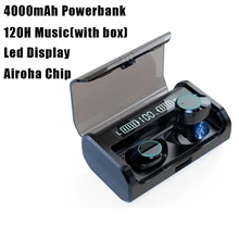 4000 мАч Powerbank Airoha Chip Super Bass Наушники Беспроводные bluetooth 5,0 наушники ANC игровые гарнитуры музыкальные наушники для xiomi