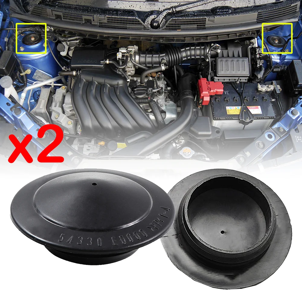 2 шт. автомобильная Водонепроницаемая Крышка для Nissan Leaf ZE0 Sentra 200 SE B16 Juke F15 Cube Z12 X-Trail