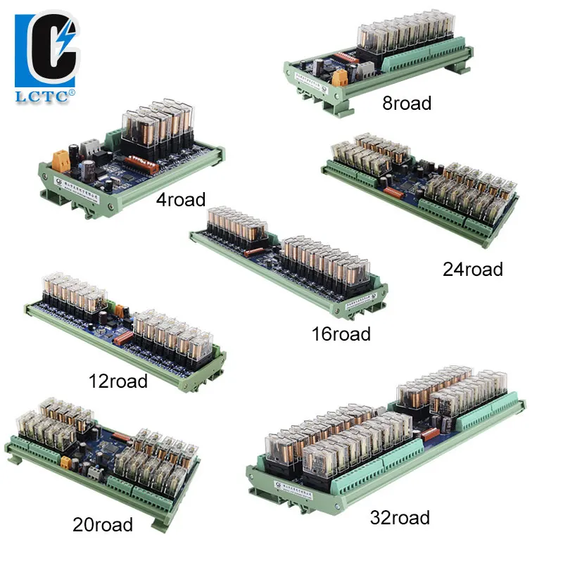 4/8/12/16/20/24/32 Channel RS485 Communication Relay Module Modbus Protocol With Address Switch Output Remote | Обустройство дома