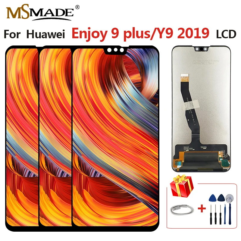 

Original LCD For Huawei Enjoy Enjoy 9 Plus Y9 2019 LCD Display Touch Screen Digitizer Replacement Parts Free Shipping 6.5 inch