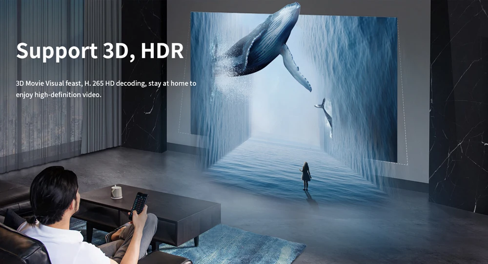  New Android 9.0 TV Box RK3318 Ram 4GB Rom 32GB Smart Internet Set Top Box 2.4G WIFI Bluetooth Suppo