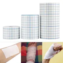 Дышащий нетканый бинт, самоклеющаяся медицинская фиксирующая лента, инструмент первой помощи, медицинское прозрачное применение, гипсовый рулон