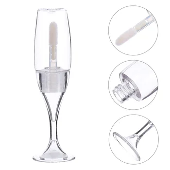 

Lip Gloss Tube Practical Portable Unique Stylish Fashion Lip Glaze Tube Lip Gloss Container Lip Gloss Bottle