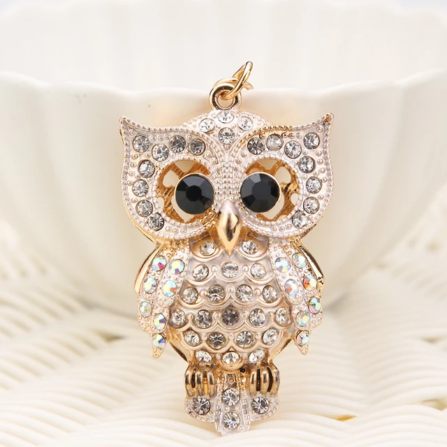 Owl Charm Keychain