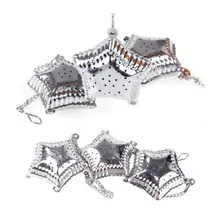 20 шт./лот креативный чайный Сито Фильтр для чая Вечеринка предложение Свадьба подарок морская звезда из нержавеющей стали