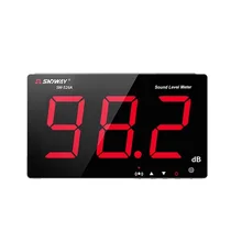SNDWAY SW-526A 30-130 дБ Цифровой измеритель уровня звука данных ПК через USB настенный тестер для мониторинга шума децибел диагностические инструменты