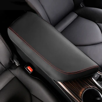 

Car Interior Center Armrest Cover Microfiber Leather Comfortable For Toyota Camry 2018 Car Styling Accessories