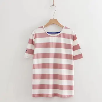 

Summer Cotton casual O-neck Short-sleeved T-shirt For Women T-Shirt 2019 New