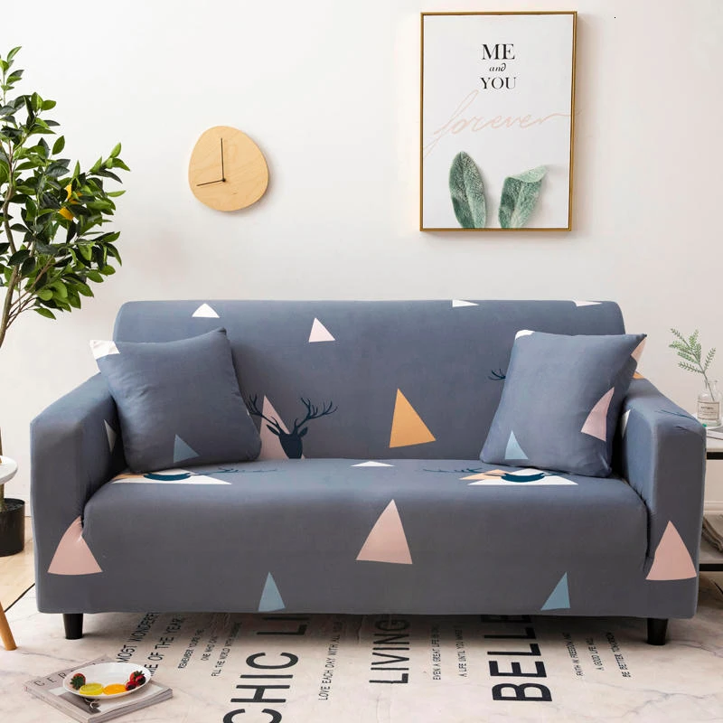 Угловой чехол на диван из стрейч-материала, эластичный чехол для дивана, плотно обертывающийся, противоскользящий, для диван в гостиной, покрытие, l-образное кресло - Цвет: 3