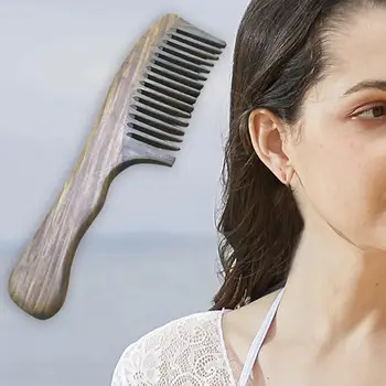 

Natural Wooden Comb Handmade Bamboo Hair Brush Natural Head Massager Hair Combs Hairbrush Hair Care Tools
