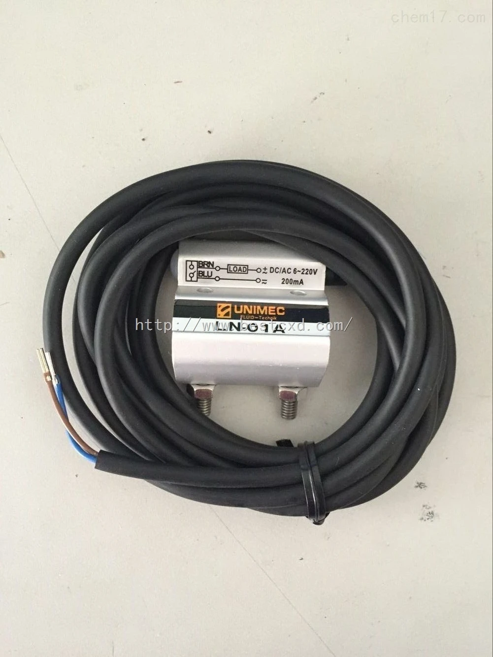 unimec interruptor de direcao cilindrica com sensor dados magnetico 01