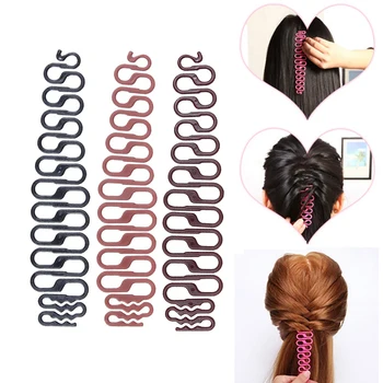 

Fashion Professional DIY Women Hair Braiding Tool Girls Centipede Braider Magic Hair Twist Hair Styling