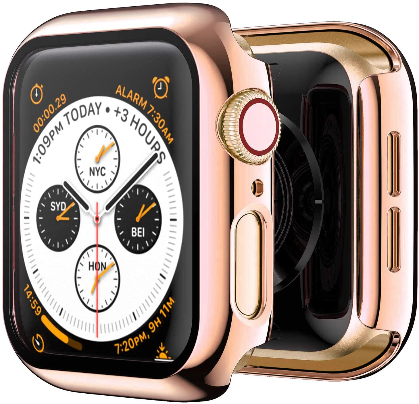 Premium Plated Bumper with Tempered Glass Screen Protector