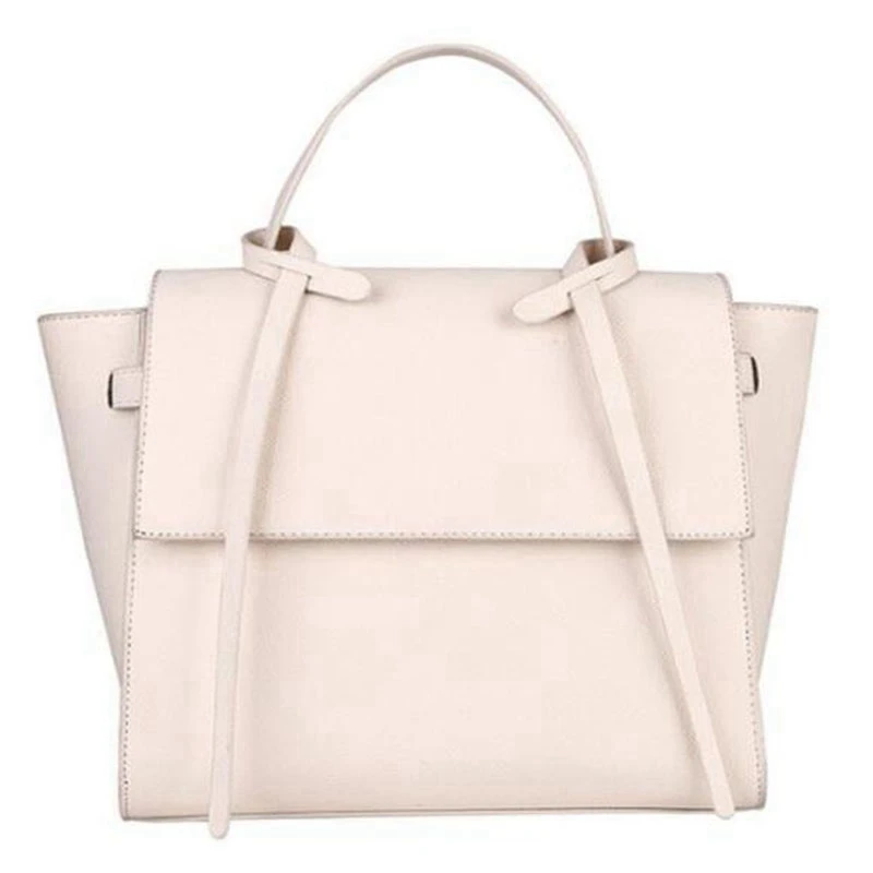 

Women'S Shoulder Bag Large Leather Large Capacity Handbag Fashion Messenger Bag Female Models White