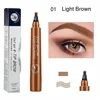 Microblading Eyebrow Pen Waterproof Fork Tip Eyebrow Tattoo Pencil Long Lasting Professional Fine Sketch Liquid Eye Brow Pencil ► Photo 3/6