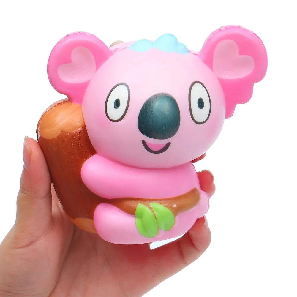 Мягкие и милые Gigantes Koala Squeeze игрушки мягкие Изысканные милые коала ароматизированный медленно поднимающийся декомпрессионный ToysW725