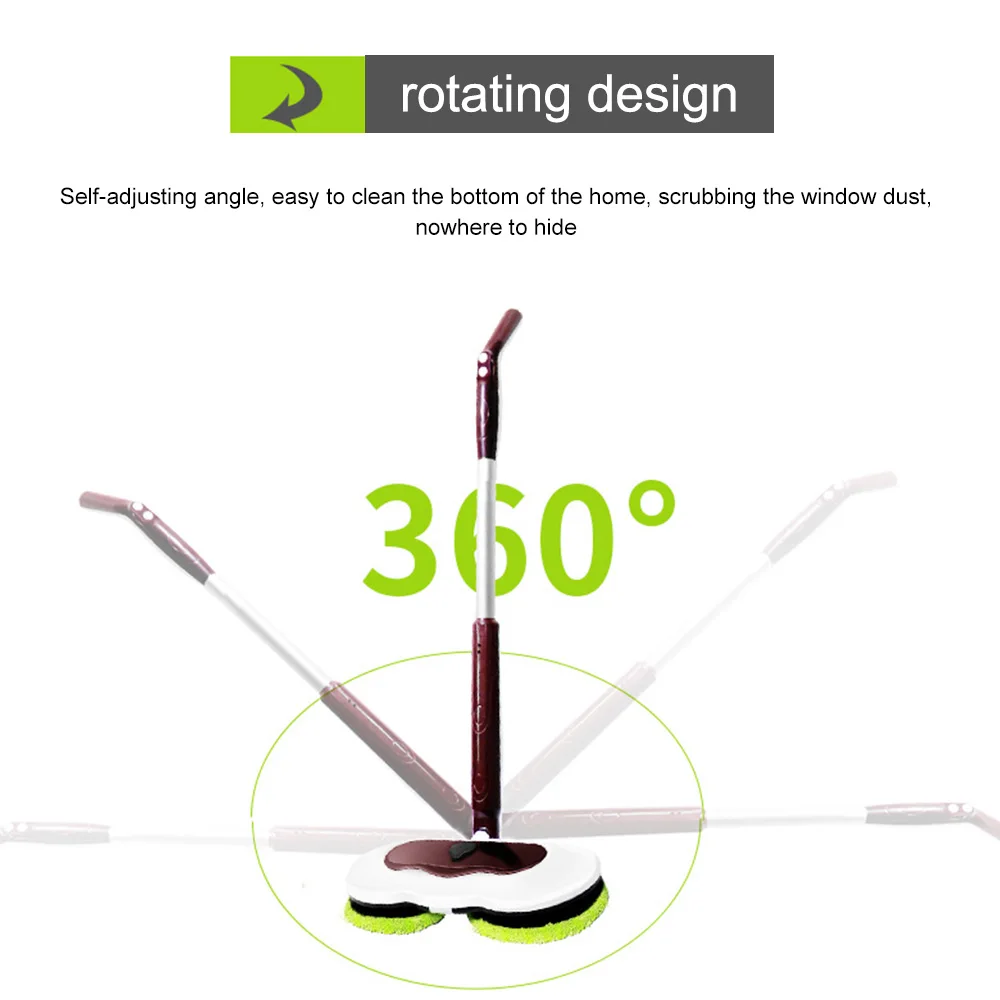  Electric Mop Intelligence Electric Mop Smart Electric Mop Dry and Wet Dual-Use Wireless 360° Rechar - 4000240397672