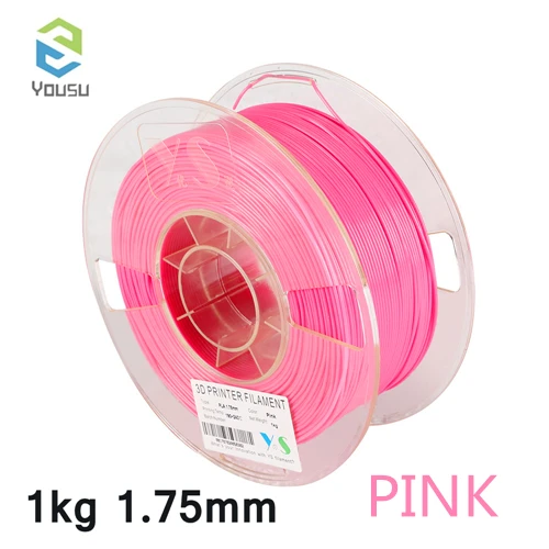 1kg PINK Только для России! Yousu рекламная Высококачественная нить 1,75 мм 1 кг PETG 3D для 3D принтера FDM 3D Ручка PETG нить разных цветов - Цвет: 1kg PINK