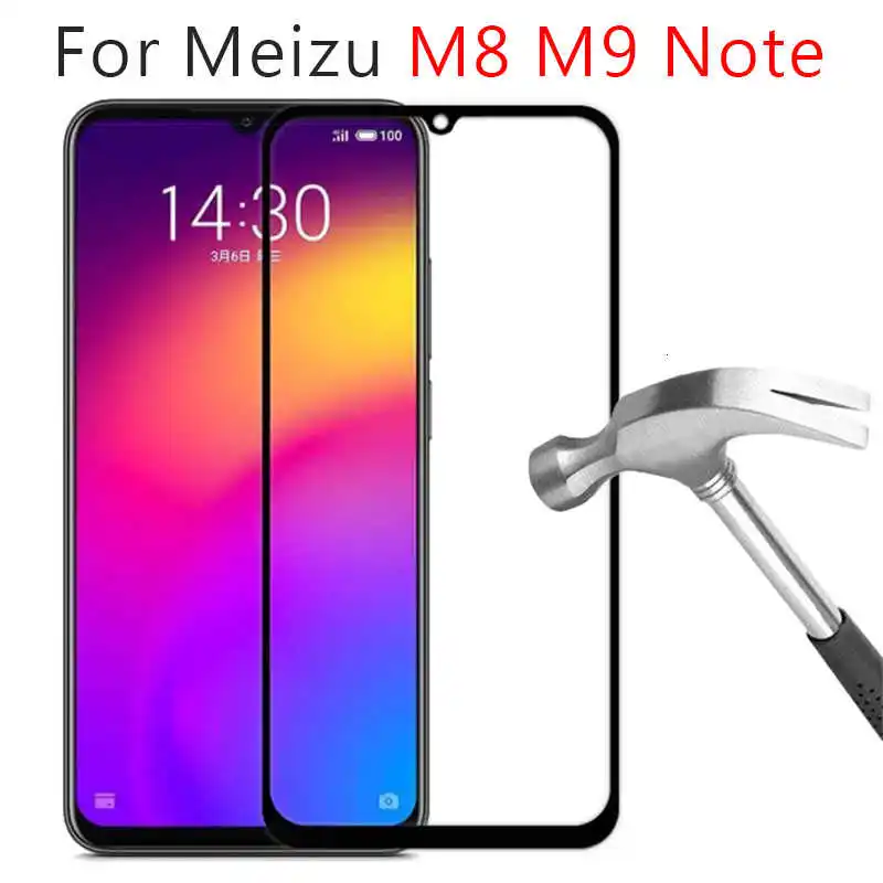 Стекло для meizu m8 m9 note защитное стекло на maisie m 8 9 not m8note m9note закаленное Защита экрана