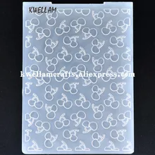 Wiśnia z tworzywa sztucznego tłoczenie folderu na notatniku składana podkładka DIY matryca z tworzywa sztucznego 21052206 tanie tanio CN (pochodzenie) plastic