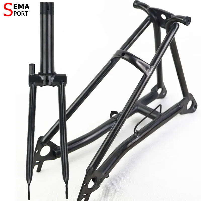 Титановая задняя вилка Brompton Super светильник 394 г SEMA 16 дюймов Треугольная рама