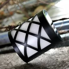 Пересекающиеся солнечные огни открытый светодиодный пейзаж двора лампа полукруг Водонепроницаемый Украшение освещение Бытовой настенный светильник